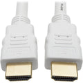 Tripp Lite High Speed HDMI Cable Ultra HD Digital Video M/M White 1080p 25ft 25' - HDMI for Audio/Video Device, Blu-ray Player, Gaming Console, Camera, A/V Receiver, Monitor, Projector, TV, iPad - 2.2...  - P568-025-WH - eCommerce Business Prime