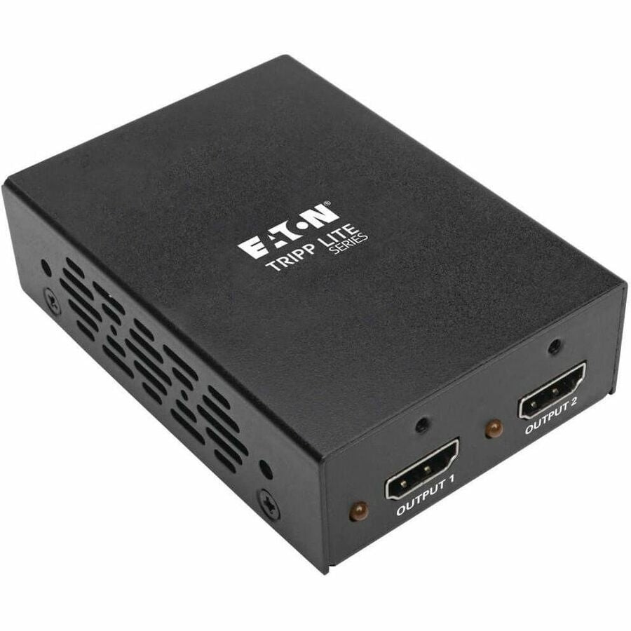 Tripp Lite 2-Port 3D 4K HDMI Splitter, HDMI 2.0, HDCP 2.2 UHD 4K @ 60Hz, HDR, TAA - 3840 × 2160 - 22.97 ft Maximum Operating Distance - HDMI In - HDMI Out - Metal - TAA Compliant - B118-002-UHD-2 - eCommerce Business Prime