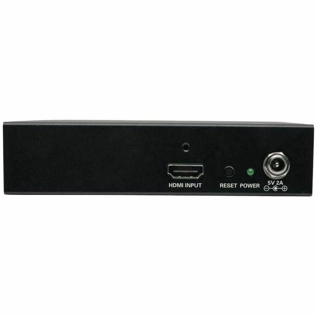 Tripp Lite 4-Port 3D HDMI Splitter HDCP 2.2, HDR, 4K @ 60Hz Ultra HD Video Audio - 3840 × 2160 - 22.97 ft Maximum Operating Distance - HDMI In - HDMI Out - Metal - TAA Compliant - B118-004-UHD-2 - eCommerce Business Prime