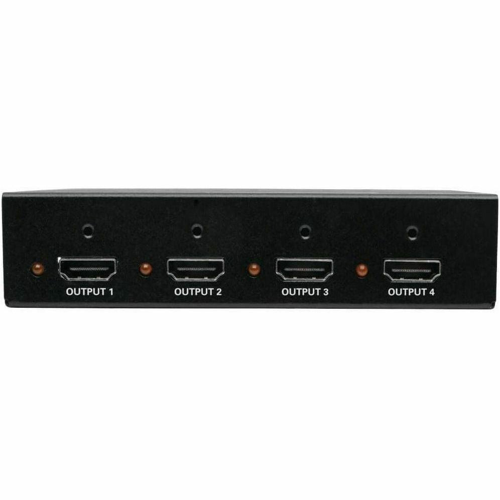 Tripp Lite 4-Port 3D HDMI Splitter HDCP 2.2, HDR, 4K @ 60Hz Ultra HD Video Audio - 3840 × 2160 - 22.97 ft Maximum Operating Distance - HDMI In - HDMI Out - Metal - TAA Compliant - B118-004-UHD-2 - eCommerce Business Prime
