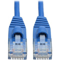 Tripp Lite Cat6a Gigabit Snagless Molded Slim UTP Patch Cable M/M Blue 3ft - Category 6a for PC, Server, Router, Printer, Patch Panel, Switch, Network Device - 1.25 GB/s - Patch Cable - 3 ft - 1 x RJ-...  - N261-S03-BL - eCommerce Business Prime