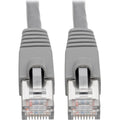 Tripp Lite Cat6a Snagless Shielded STP Network Patch Cable 10G Certified, PoE, Gray RJ45 M/M 14ft 14' - Category 6a for Network Device, Switch, Modem, Router, Hub, Patch Panel, VoIP Device, Camera - 1 - N262-014-GY - eCommerce Business Prime