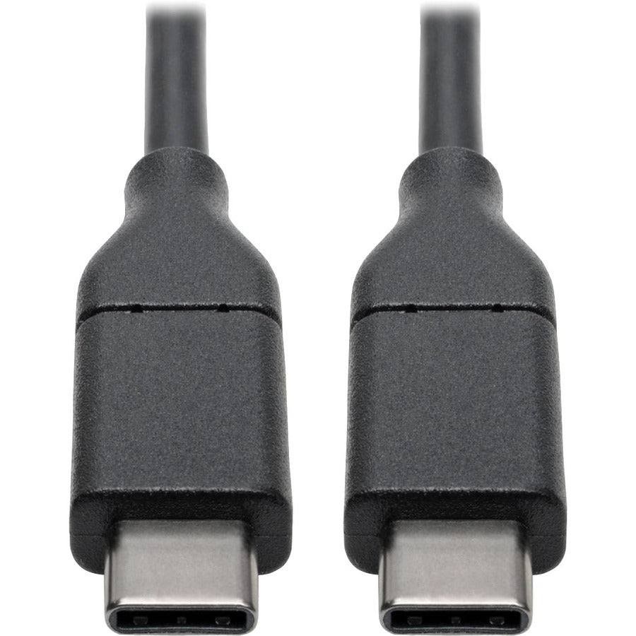 Tripp Lite USB C Hi-Speed Cable w/ 5A Rating 20V M/M USB 2.0 USB Type C USB-C USB Type-C 3ft 3' - USB for MacBook Pro, Smartphone, Tablet, PC, Wall Charger - 60 MB/s - 3 ft - 1 x Type C Male USB - 1 x...  - U040-003-C-5A - eCommerce Business Prime