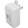 Tripp Lite USB Tablet Smartphone Wall Charger Hospital Medical 1-Port 2.5A - 13 W Output Power - 120 V AC, 230 V AC Input Voltage - 5.2 V DC Output Voltage - 2.50 A Output Current - USB - U280-001-W2-HG - eCommerce Business Prime