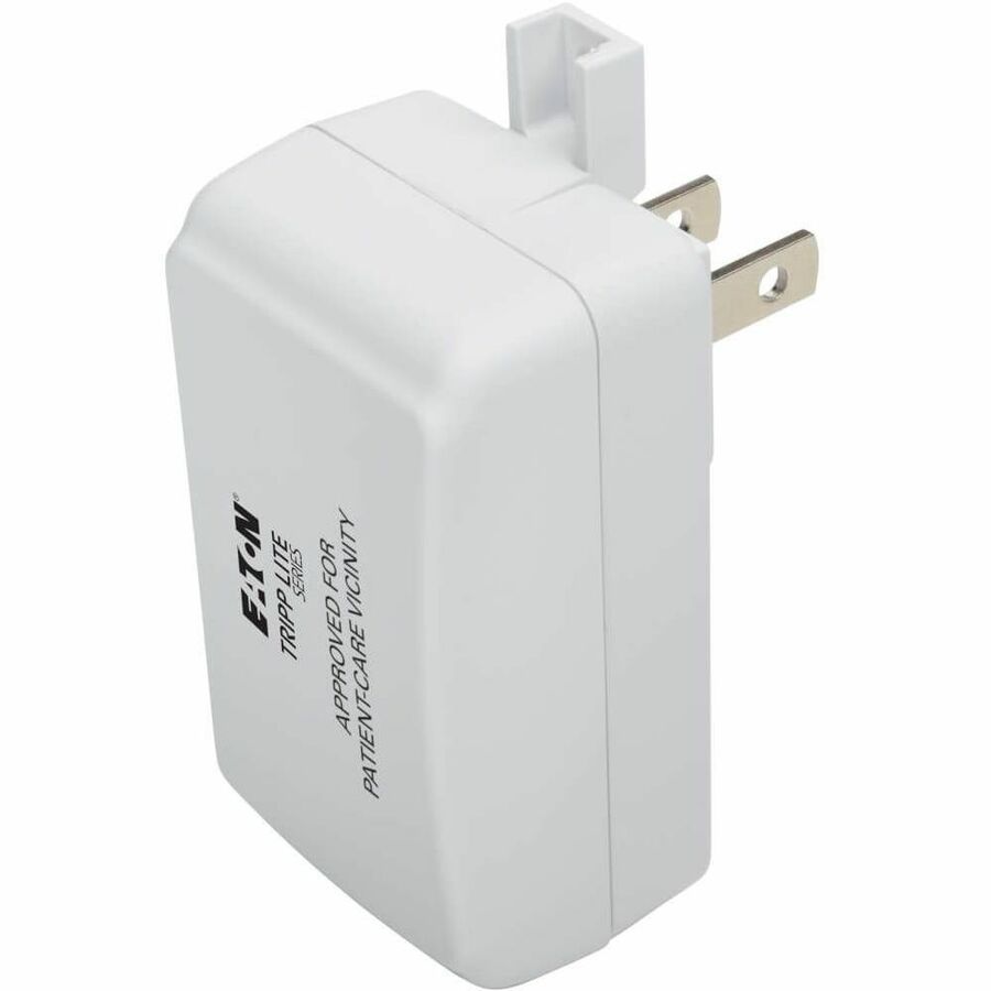 Tripp Lite USB Tablet Smartphone Wall Charger Hospital Medical 1-Port 2.5A - 13 W Output Power - 120 V AC, 230 V AC Input Voltage - 5.2 V DC Output Voltage - 2.50 A Output Current - USB - U280-001-W2-HG - eCommerce Business Prime