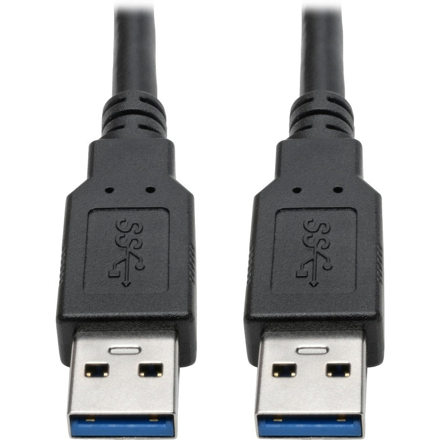 Tripp Lite USB 3.0 SuperSpeed A/A Cable for U325 Keystone Mount Couplers 6' 6ft - USB for Notebook, Chromebook, Tablet - 640 MB/s - 6 ft - 1 x Type A Male USB - 1 x Type A Male USB - Nickel Plated Con...  - U325-006 - eCommerce Business Prime