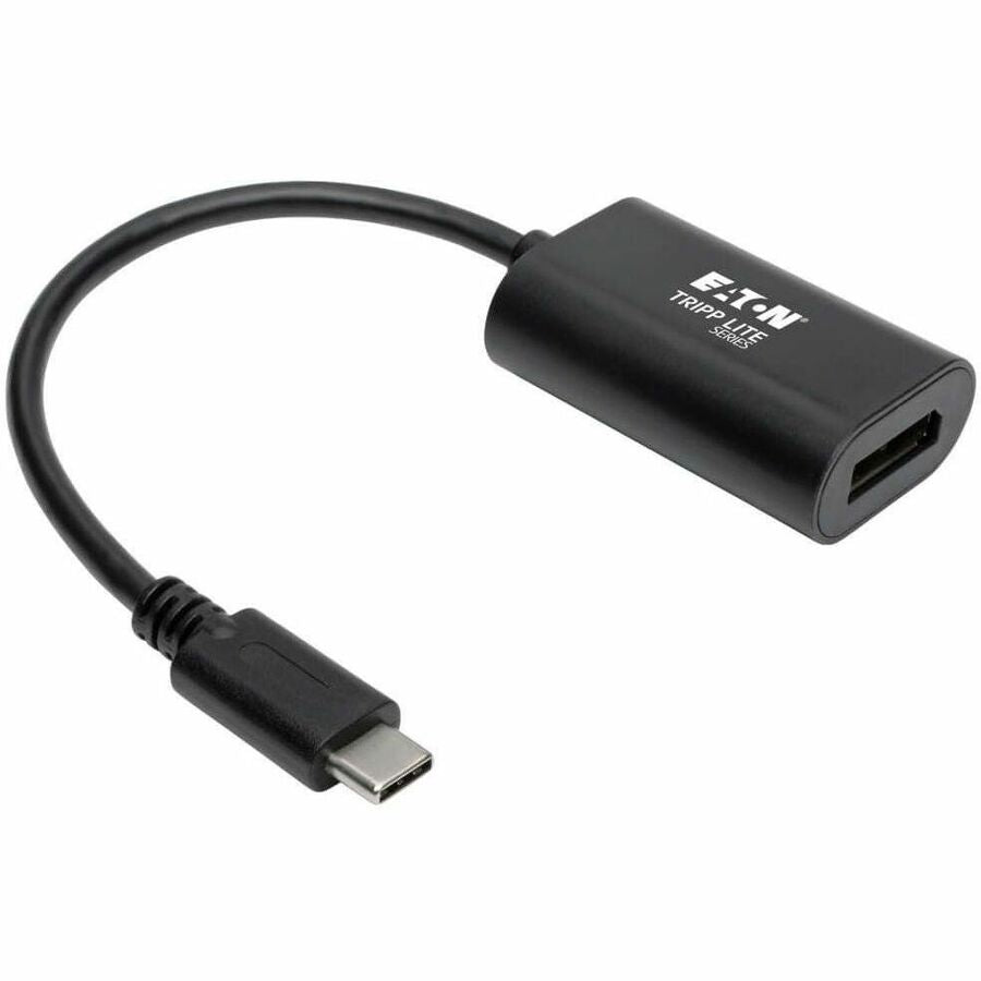 Tripp Lite USB C to DisplayPort Video Adapter Converter 4K x 2K @ 60Hz, Black, USB Type C to DP, USB-C, USB Type-C 6in - 1 x DisplayPort - Mac, Chrome OS - U444-06N-DP4K6B - eCommerce Business Prime