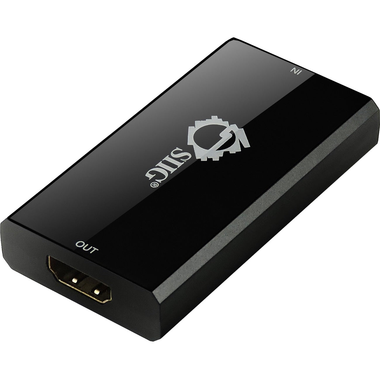 SIIG HDMI 2.0 Repeater - 4Kx2K 60Hz - 3840 × 2160 - 98.43 ft Maximum Operating Distance - 1 x HDMI In - 1 x HDMI Out - USB - ABS Plastic - CE-H22J14-S1 - eCommerce Business Prime
