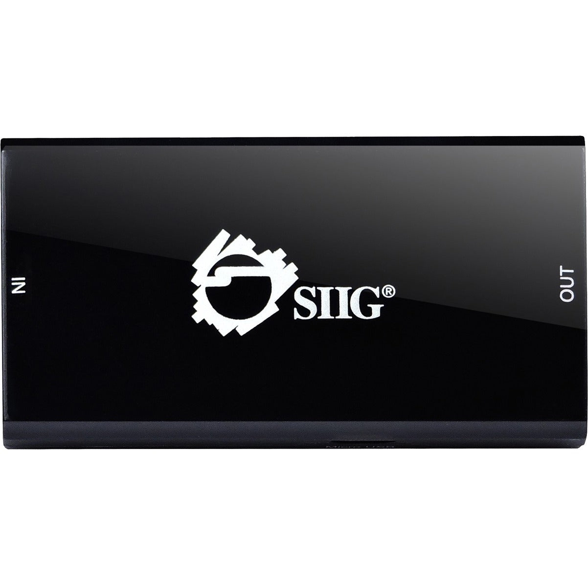 SIIG HDMI 2.0 Repeater - 4Kx2K 60Hz - 3840 × 2160 - 98.43 ft Maximum Operating Distance - 1 x HDMI In - 1 x HDMI Out - USB - ABS Plastic - CE-H22J14-S1 - eCommerce Business Prime
