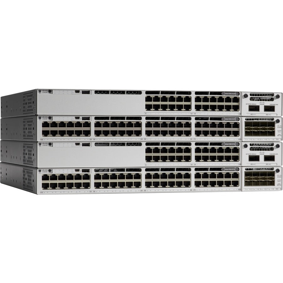 Cisco Catalyst C9300-24UX Ethernet Switch - 24 Ports - Manageable - Gigabit Ethernet - 10/100/1000Base-T - 2 Layer Supported - Power Supply - Twisted Pair - Rack-mountable - Lifetime Limited Warranty - C9300-24UX-E - eCommerce Business Prime