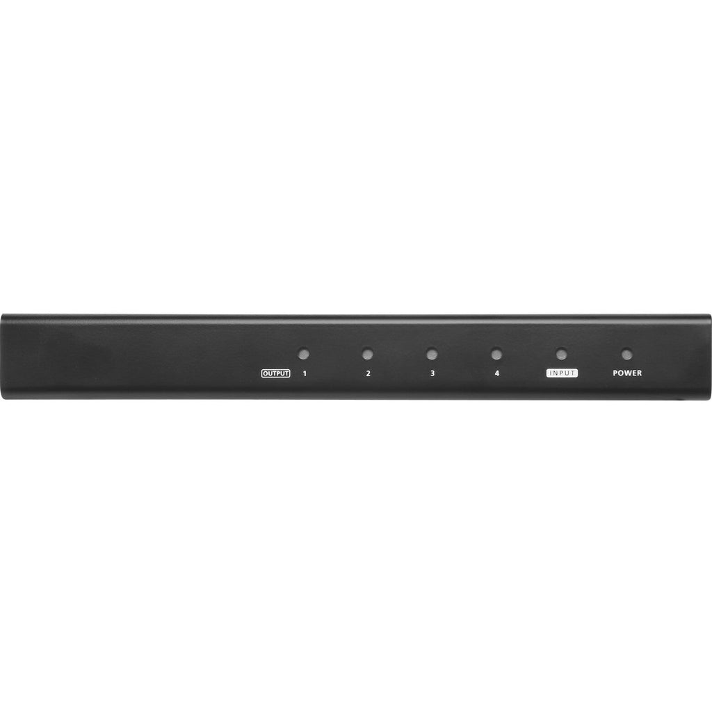 ATEN 4-Port True 4K HDMI Splitter - 4096 x 2160 - 49.21 ft Maximum Operating Distance - 1 x HDMI In - 4 x HDMI Out - Metal - VS184B - eCommerce Business Prime