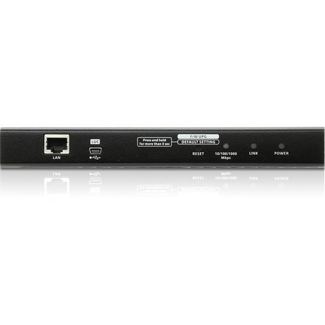 ATEN 1-Local/Remote Share Access Single Port VGA KVM over IP Switch (1920 x 1200)-TAA Compliant - 1 Computer(s) - WUXGA - 1920 x 1200 Maximum Video Resolution - 1 x Network (RJ-45) - 1 x USB - Proprie...  - CN8000A - eCommerce Business Prime