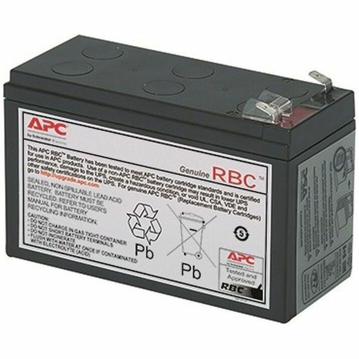APC by Schneider Electric Replacement Battery Cartridge #154 - Lead Acid - Leak Proof/Maintenance-free - Hot Swappable - 2 Year Minimum Battery Life - 5 Year Maximum Battery Life - APCRBC154 - eCommerce Business Prime