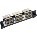 Tripp Lite Toolless Pass-Through Fiber Patch Panel MMF/SMF 6 SC Connectors - 6 Port(s) - 6 x Duplex - Black - Wall Mountable - N492-06D-SC - eCommerce Business Prime