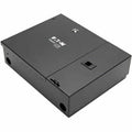 Tripp Lite Fiber Optic Wallmount Distribution Enclosure, 4-Panel Capacity - Wall Mountable for Patch Panel - Black - Cold-rolled Steel (CRS) - N492-WM4-BK - eCommerce Business Prime