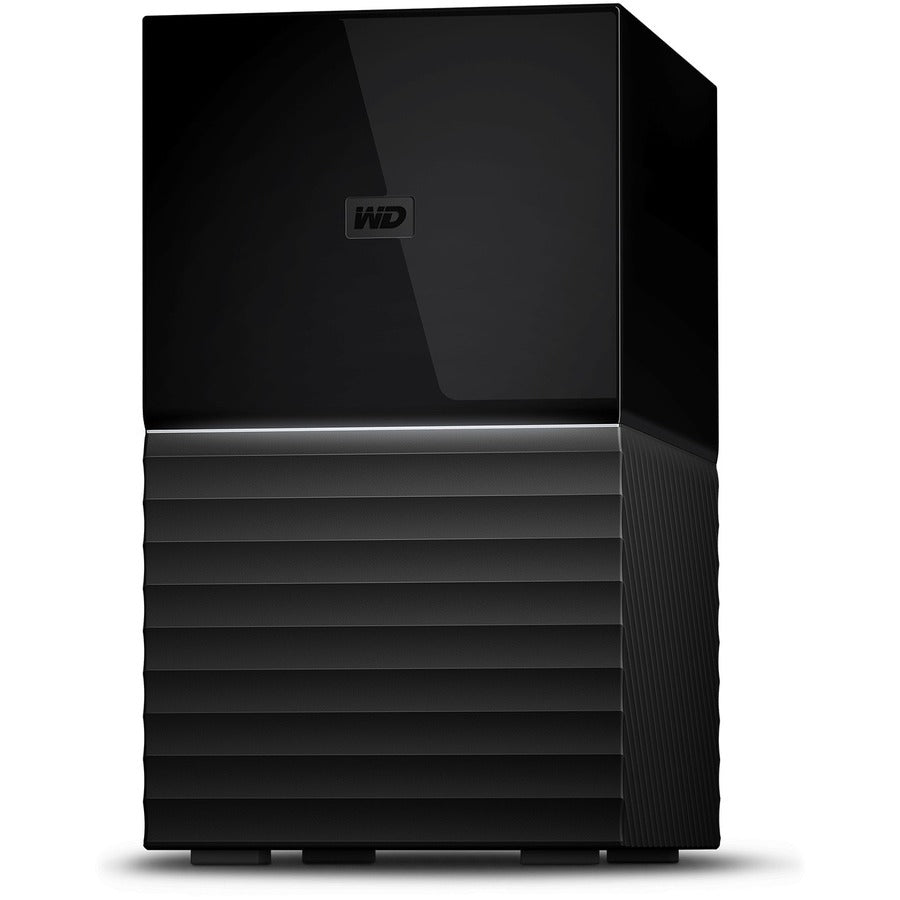 WD 16TB My Book Duo Desktop RAID External Hard Drive - USB 3.1 - 2 x HDD Supported - 20 TB Supported HDD Capacity - 16 TB Installed HDD Capacity - RAID Supported 0, 1, JBOD - 2 x Total Bays - 2 USB Po...  - WDBFBE0160JBK-NESN - eCommerce Business Prime
