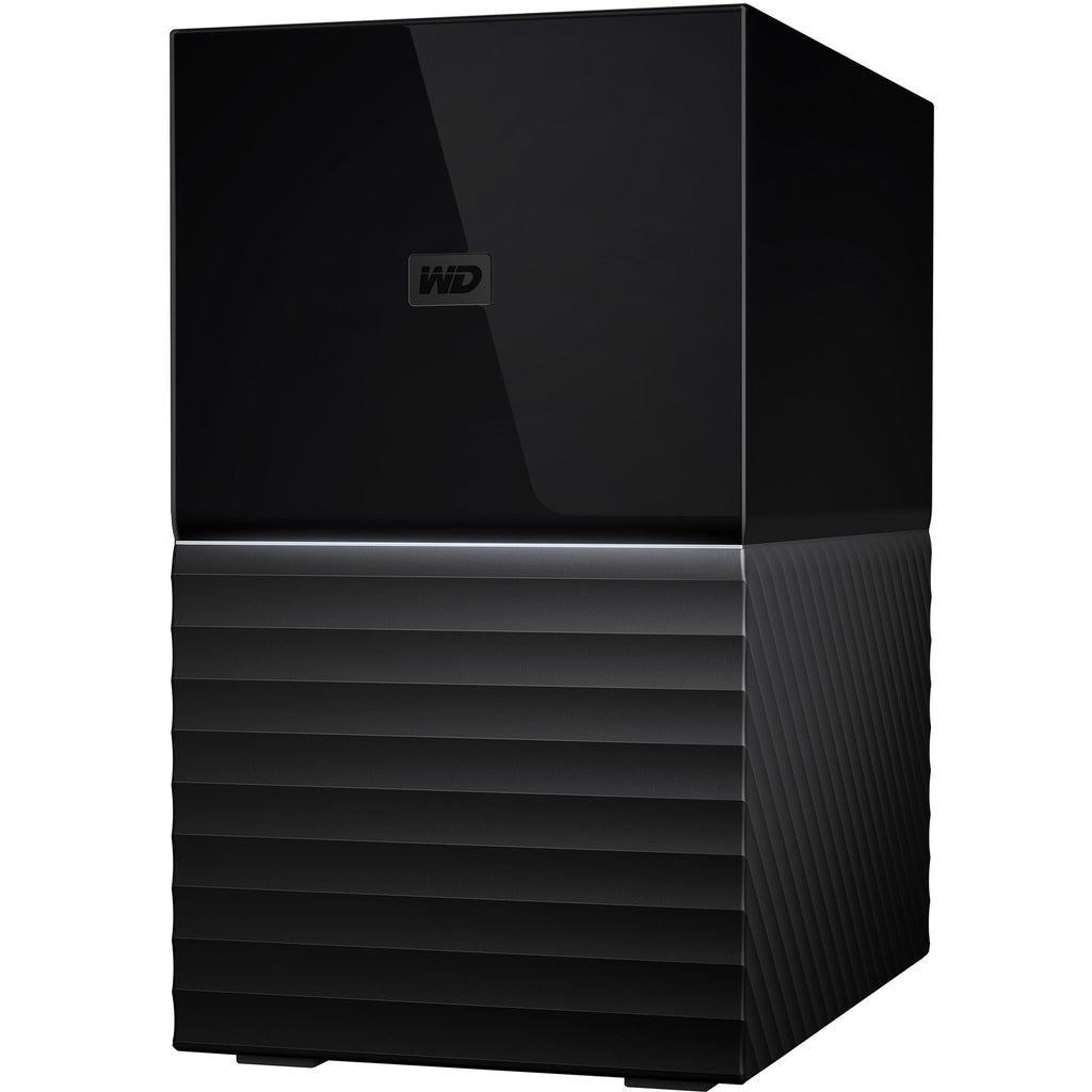 WD 16TB My Book Duo Desktop RAID External Hard Drive - USB 3.1 - 2 x HDD Supported - 20 TB Supported HDD Capacity - 16 TB Installed HDD Capacity - RAID Supported 0, 1, JBOD - 2 x Total Bays - 2 USB Po...  - WDBFBE0160JBK-NESN - eCommerce Business Prime
