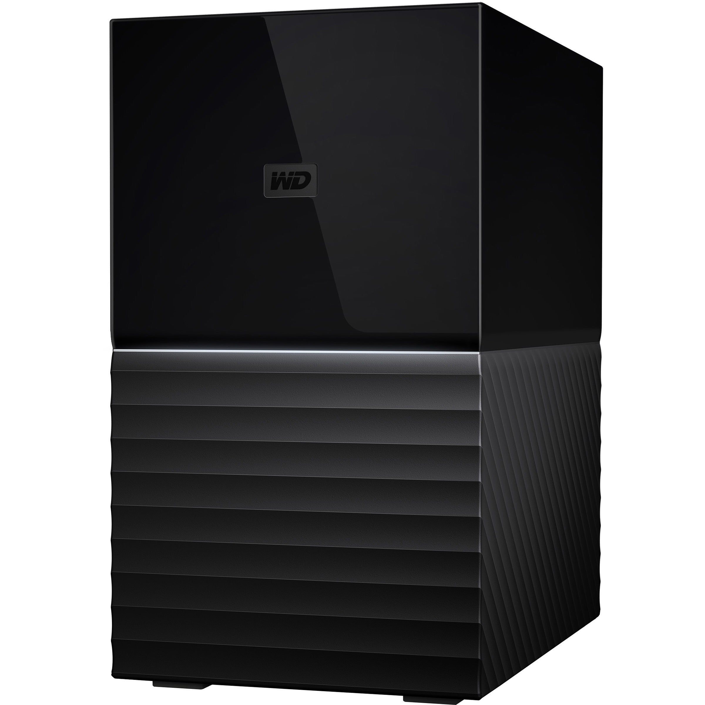 WD 16TB My Book Duo Desktop RAID External Hard Drive - USB 3.1 - 2 x HDD Supported - 20 TB Supported HDD Capacity - 16 TB Installed HDD Capacity - RAID Supported 0, 1, JBOD - 2 x Total Bays - 2 USB Po...  - WDBFBE0160JBK-NESN - eCommerce Business Prime