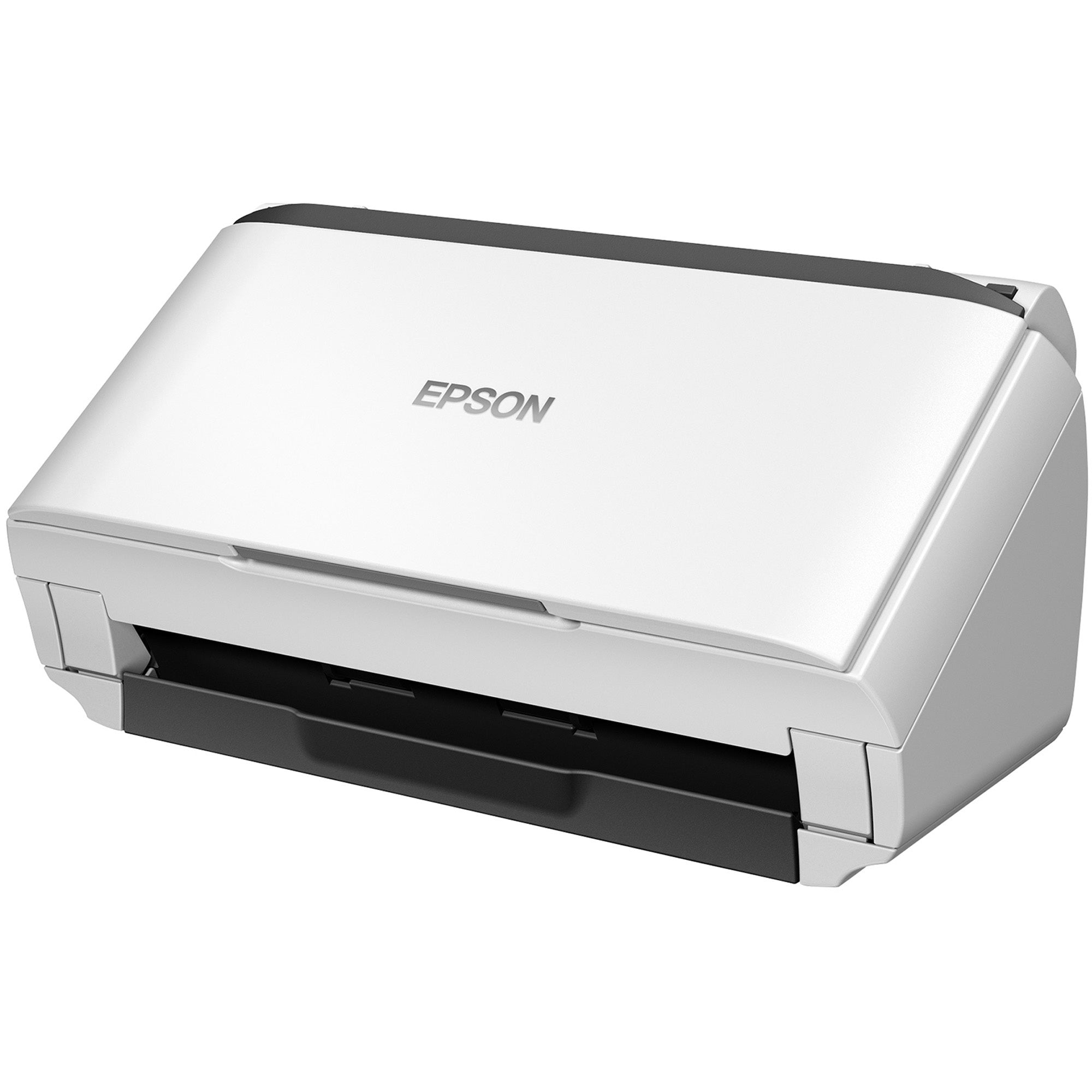 Epson DS-410 Sheetfed Scanner - 600 dpi Optical - 48-bit Color - 16-bit Grayscale - 26 ppm (Mono) - 26 ppm (Color) - Duplex Scanning - USB - B11B249201 - eCommerce Business Prime