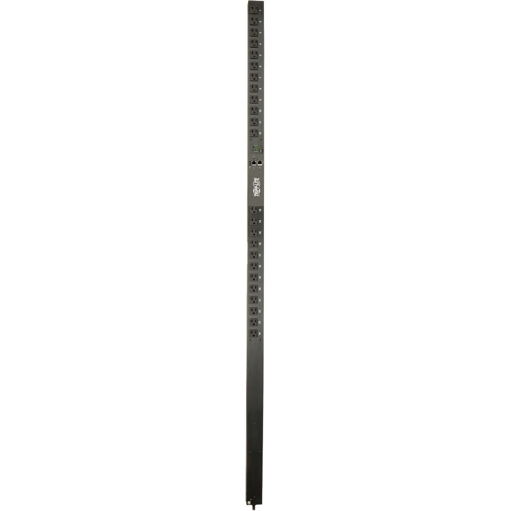 Tripp Lite PDU Monitored 1.9kW 120V, 24 5-15/20R, LX Platform Interface, 70in. 0URM Rackmount Vertical TAA - Monitored - NEMA L5-20P - 24 x NEMA 5-15/20R - 120 V AC - 1900 VA - 0U - Vertical - Rack Mo - PDUMNV20LX - eCommerce Business Prime