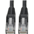 Tripp Lite Cat6 GbE Gigabit Ethernet Snagless Molded Patch Cable UTP Black RJ45 M/M 6in 6" - Category 6 for Network Device, Network Adapter, Router, Server, Modem, Hub, Switch - 128 MB/s - Patch Cable - N201-06N-BK - eCommerce Business Prime