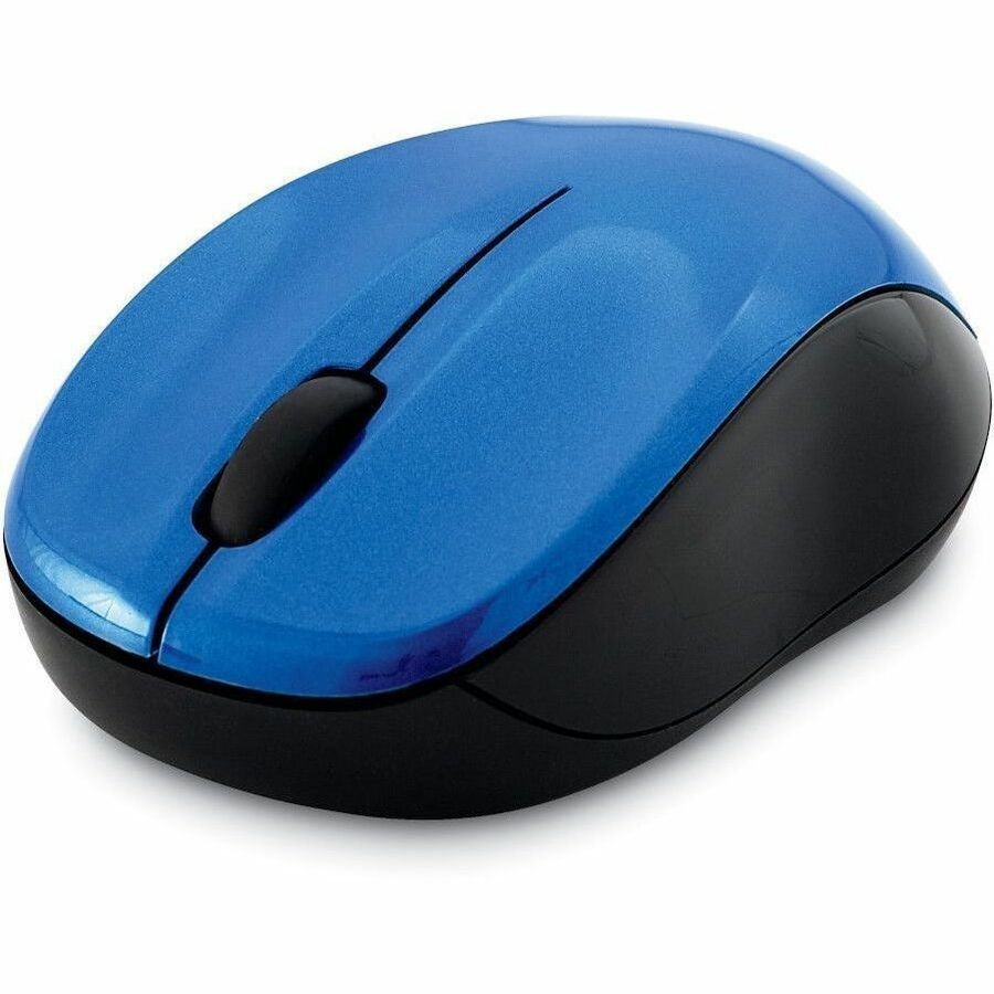 Verbatim Silent Wireless Blue LED Mouse - Blue - Blue LED/Optical - Wireless - Radio Frequency - Blue - 1 Pack - USB Type A - Scroll Wheel - 3 Button(s) - 99770 - eCommerce Business Prime