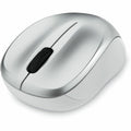 Verbatim Silent Wireless Blue LED Mouse - Silver - Blue LED/Optical - Wireless - Radio Frequency - Silver - 1 Pack - USB Type A - Scroll Wheel - 3 Button(s) - 99777 - eCommerce Business Prime