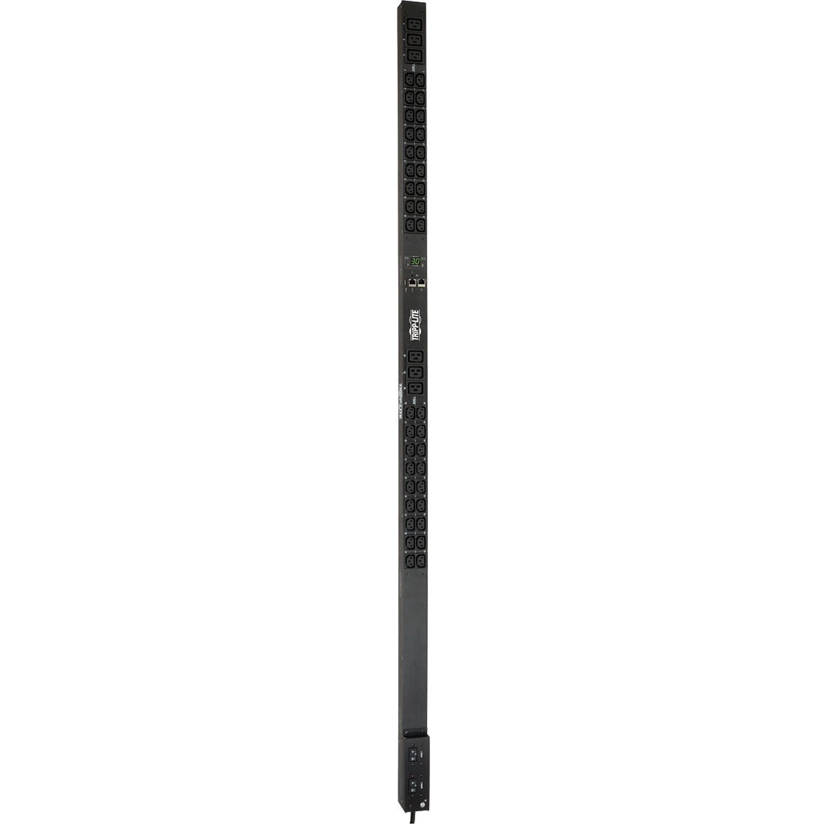 Tripp Lite PDU Monitored 208/240V 30A 36 C13; 6 C19 L6-30P LX Interface 0U - Monitored - NEMA L6-30P - 6 x IEC 60320 C19, 36 x IEC 60320 C13 - 230 V AC - 0U - Vertical - Rack Mount - Rack-mountable -  - PDUMNV30HV2LX - eCommerce Business Prime