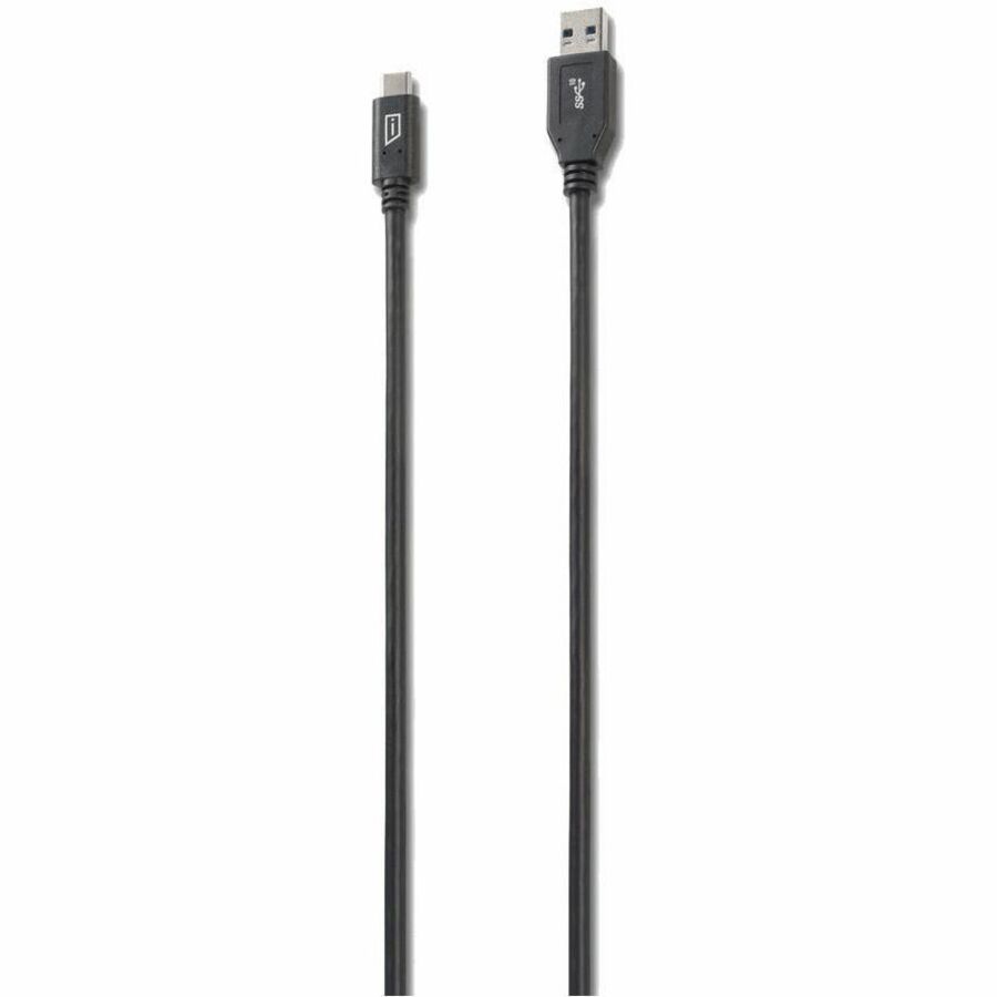 iStore USB-C to USB-A Cable - 3.28 ft USB/USB-C Data Transfer Cable - First End: 1 x USB 3.1 (Gen 2) Type A Male - Second End: 1 x USB 3.1 (Gen 2) Type C Male - 10 Gbit/s - Black - ACC926CAI - eCommerce Business Prime