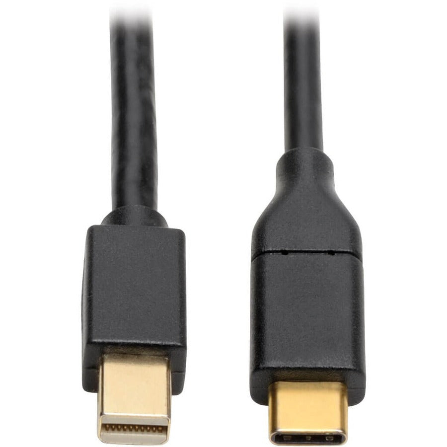Tripp Lite USB C to Mini DisplayPort 4K Adapter Cable USB Type C to mDP, USB-C, USB Type-C Thunderbolt 3 Compatible 6ft 6' - Mini DisplayPort/USB for Monitor, Projector, Tablet, Notebook, Smartphone,  - U444-006-MDP - eCommerce Business Prime