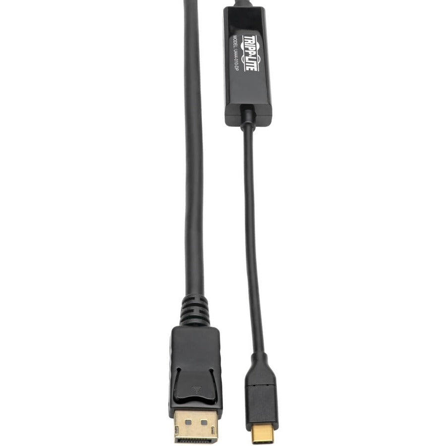 Tripp Lite USB C to Mini DisplayPort 4K Adapter Cable USB Type C to mDP, USB-C, USB Type-C 6ft 6' - DisplayPort/USB for Monitor, Projector, Tablet, Notebook, Smartphone, MacBook, Chromebook, Audio/Vid - U444-010-DP - eCommerce Business Prime