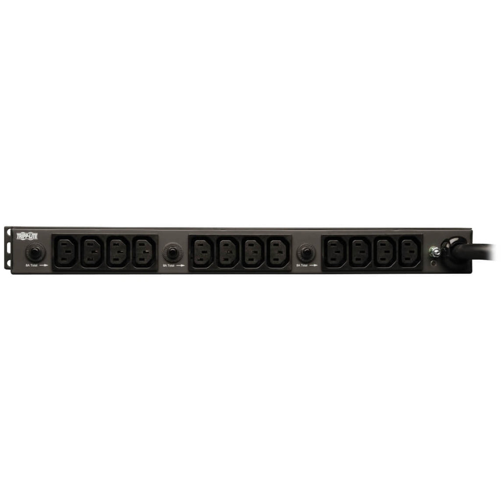 Tripp Lite PDU Single Phase Basic Horizontal 200/240V 5.8kw 16 C13 4 C19 - 20 - 4.99kVA - 1U Rack-mountable, Zero U Vertical Rackmount - PDU1230 - eCommerce Business Prime