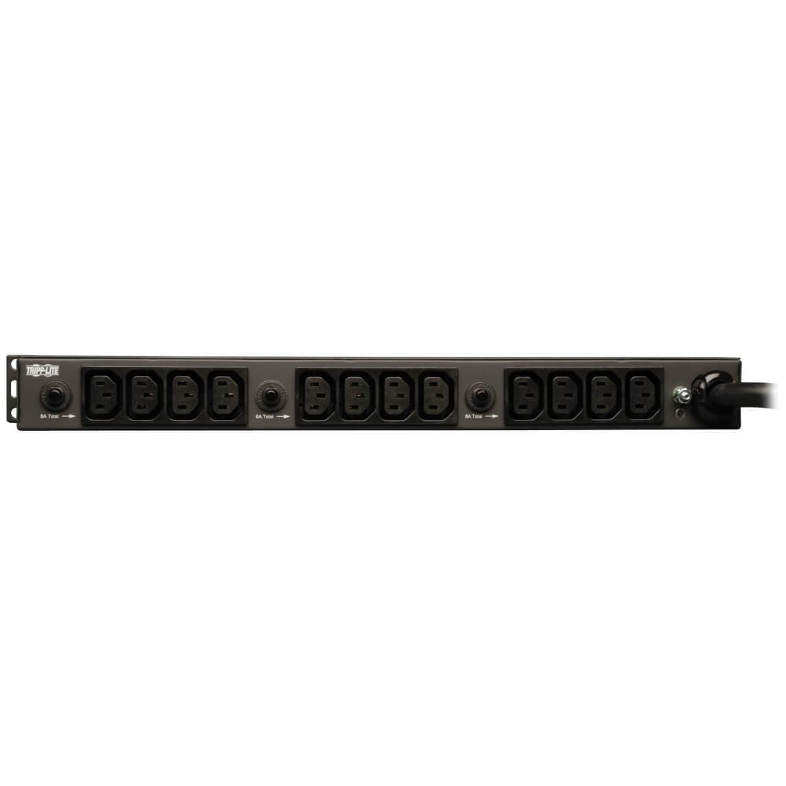 Tripp Lite PDU Single Phase Basic Horizontal 200/240V 5.8kw 16 C13 4 C19 - 20 - 4.99kVA - 1U Rack-mountable, Zero U Vertical Rackmount - PDU1230 - eCommerce Business Prime