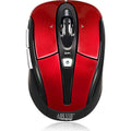 Adesso iMouse S60R - 2.4 GHz Wireless Programmable Nano Mouse - Optical - Wireless - Radio Frequency - 2.40 GHz - No - Red - USB - 1600 dpi - Scroll Wheel - 6 Button(s) - Symmetrical - IMOUSES60R - eCommerce Business Prime