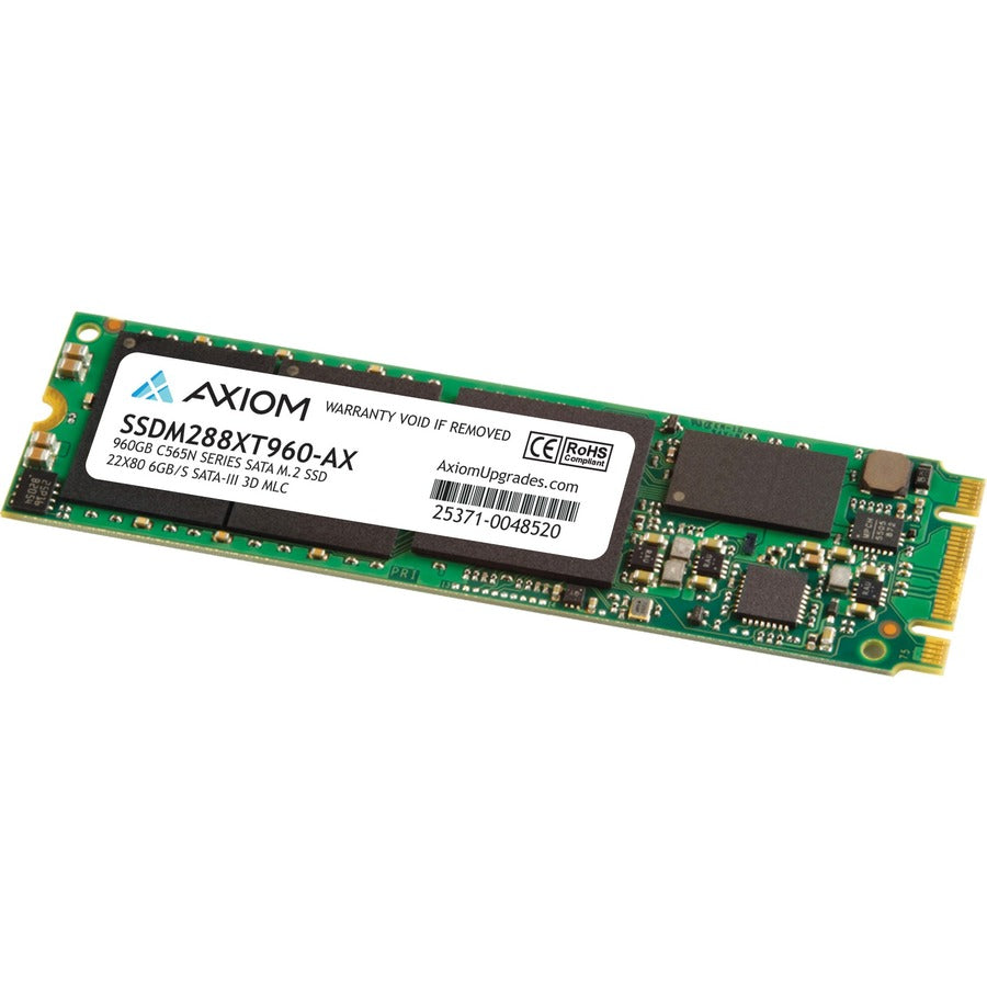 Axiom 960GB C565n Series SATA M.2 22x80 SSD 6Gb/s SATA-III - 565 MB/s Maximum Read Transfer Rate - 3 Year Warranty - SSDM288XT960-AX - eCommerce Business Prime