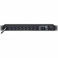 CyberPower PDU41002 Single Phase 100 - 120 VAC 20A Switched PDU - 8 Outlets, 12 ft, NEMA L5-20P (5-20P Adapter), Horizontal, 1U, SNMP, LCD, 3YR Warranty - PDU41002 - eCommerce Business Prime