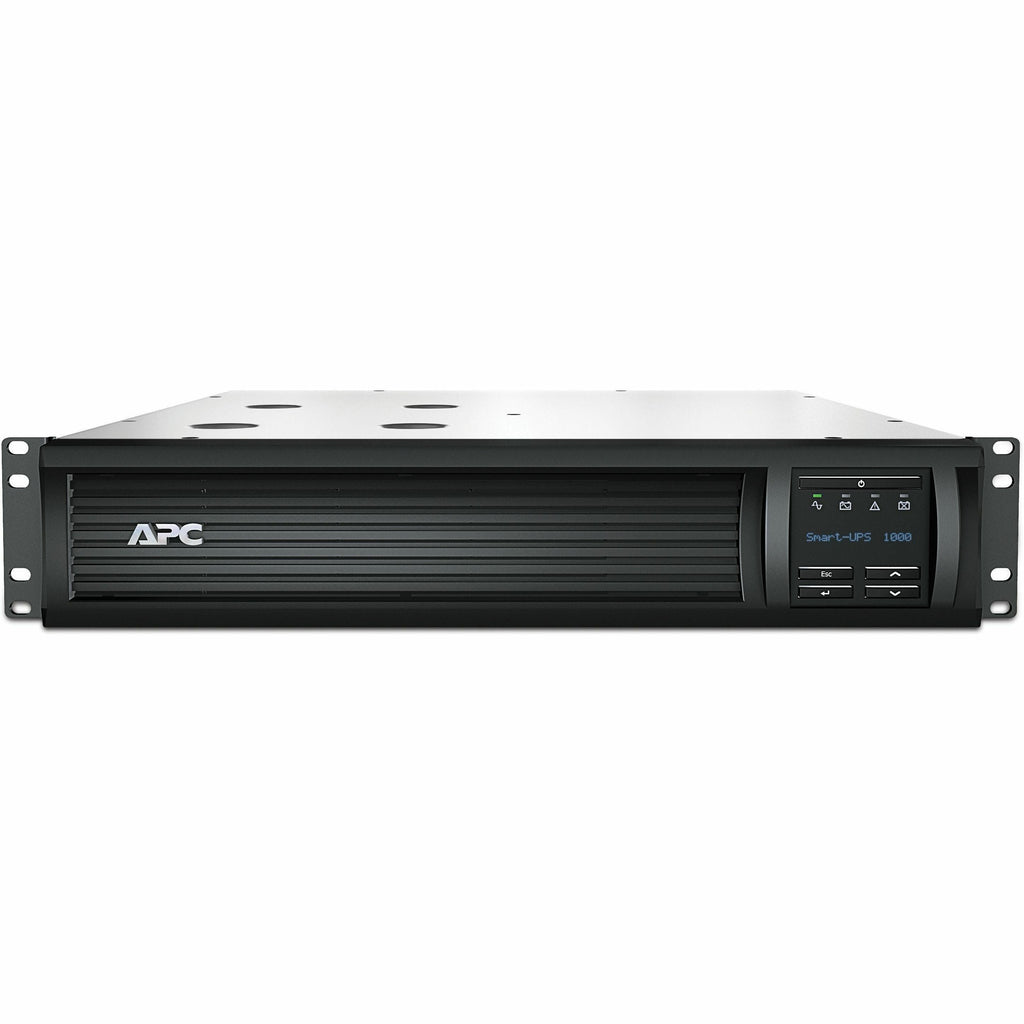 APC by Schneider Electric Smart-UPS SMT1000RM2UC 1000VA Rack-mountable UPS - 2U Rack-mountable - 3 Hour Recharge - 120 V AC Input - 120 V AC Output - 6 x NEMA 5-15R - SMT1000RM2UC - eCommerce Business Prime