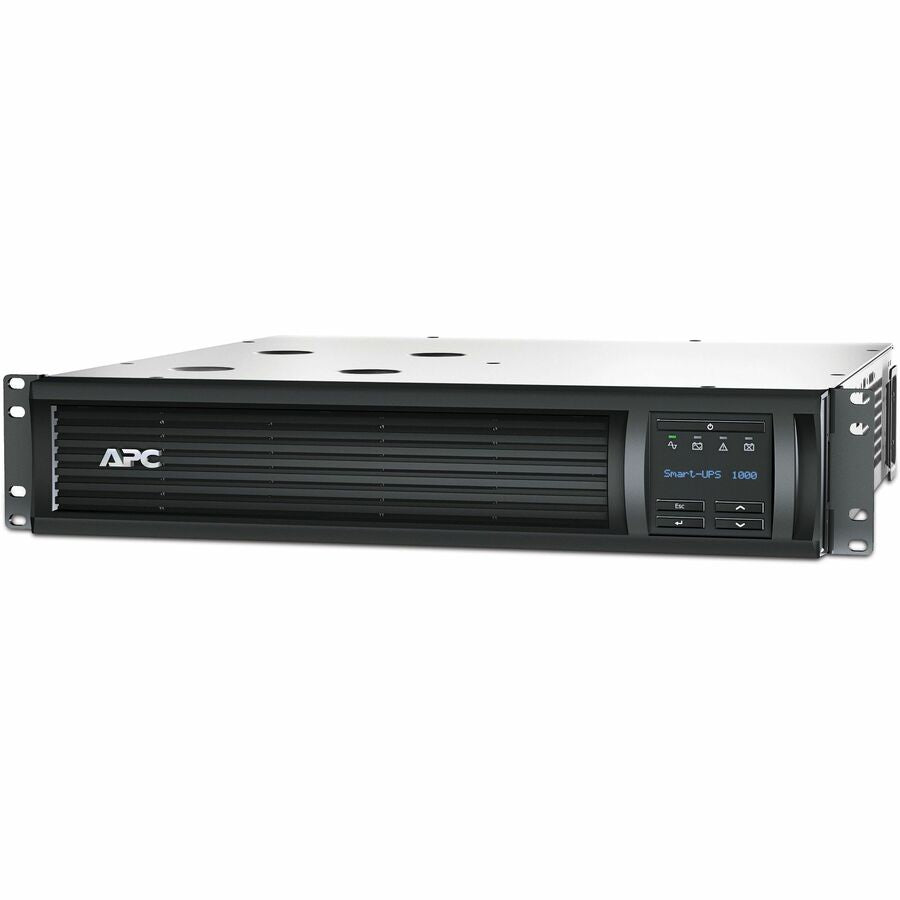 APC by Schneider Electric Smart-UPS SMT1000RM2UC 1000VA Rack-mountable UPS - 2U Rack-mountable - 3 Hour Recharge - 120 V AC Input - 120 V AC Output - 6 x NEMA 5-15R - SMT1000RM2UC - eCommerce Business Prime