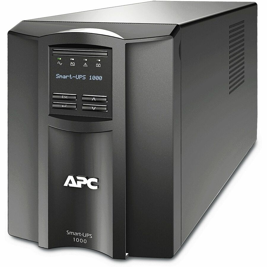 APC by Schneider Electric Smart-UPS 1000VA LCD 120V with SmartConnect - Tower - 3 Hour Recharge - 120 V AC Input - 120 V AC, 110 V AC, 127 V AC Output - 8 x NEMA 5-15R - SMT1000C - eCommerce Business Prime