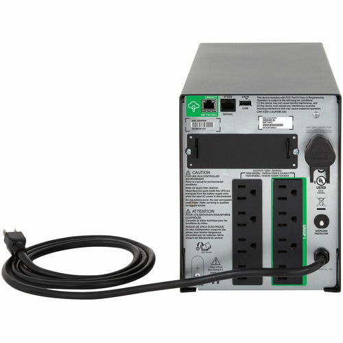 APC by Schneider Electric Smart-UPS 1000VA LCD 120V with SmartConnect - Tower - 3 Hour Recharge - 120 V AC Input - 120 V AC, 110 V AC, 127 V AC Output - 8 x NEMA 5-15R - SMT1000C - eCommerce Business Prime