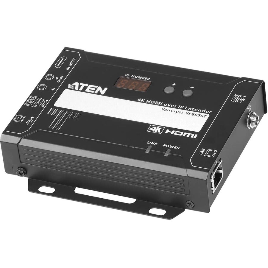 ATEN VE8950T 4K HDMI over IP Transmitter-TAA Compliant - 1 Computer(s) - 4K - 4096 x 2160 Maximum Video Resolution - 1 x Network (RJ-45) - 1 x USB - 1 x HDMI - 5 V DC Input Voltage - For PC - VE8950T - eCommerce Business Prime