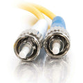 C2G 2m ST-ST 9/125 OS1 Duplex Singlemode PVC Fiber Optic Cable - Yellow - 2m ST-ST 9/125 Duplex Single Mode OS2 Fiber Cable - Yellow - 6ft - 08353 - eCommerce Business Prime