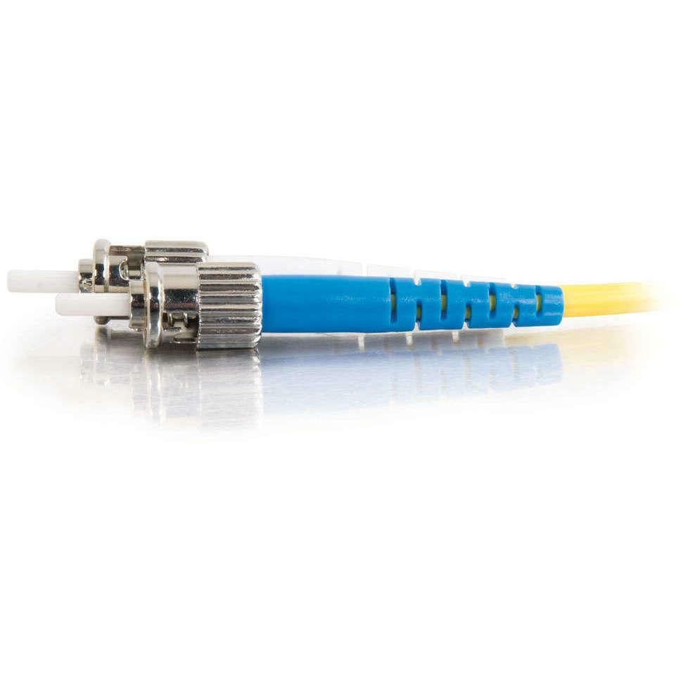 C2G 2m ST-ST 9/125 OS1 Duplex Singlemode PVC Fiber Optic Cable - Yellow - 2m ST-ST 9/125 Duplex Single Mode OS2 Fiber Cable - Yellow - 6ft - 08353 - eCommerce Business Prime