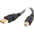 C2G 5m Ultima USB 2.0 A/B Cable (16.4ft) - Type A Male USB - Type B Male USB - 16.4ft - Charcoal - 29144 - eCommerce Business Prime