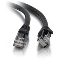 C2G 1ft Cat5e Ethernet Cable - Snagless Unshielded (UTP) - Black - Category 5e for Network Device - RJ-45 Male - RJ-45 Male - 1ft - Black - 26969 - eCommerce Business Prime