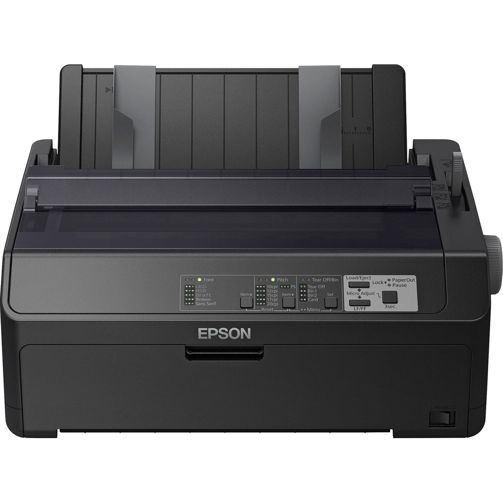 Epson FX-890II 9-pin Dot Matrix Printer - Monochrome - Energy Star - 738 cps Mono - USB - Parallel - C11CF37201 - eCommerce Business Prime