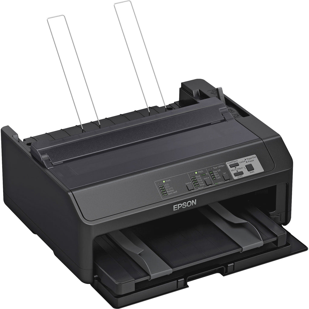 Epson FX-890II 9-pin Dot Matrix Printer - Monochrome - Energy Star - 738 cps Mono - USB - Parallel - C11CF37201 - eCommerce Business Prime