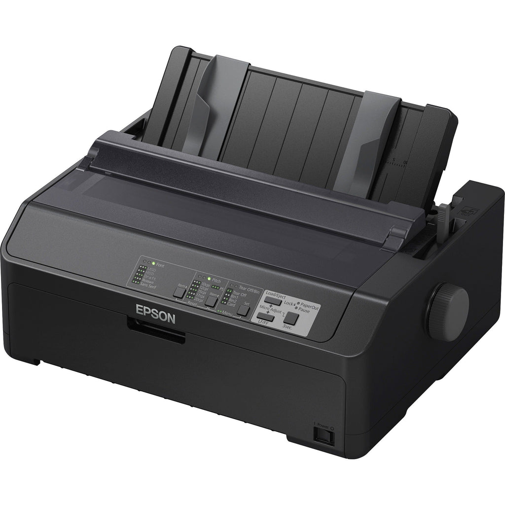 Epson FX-890II 9-pin Dot Matrix Printer - Monochrome - Energy Star - 738 cps Mono - USB - Parallel - C11CF37201 - eCommerce Business Prime