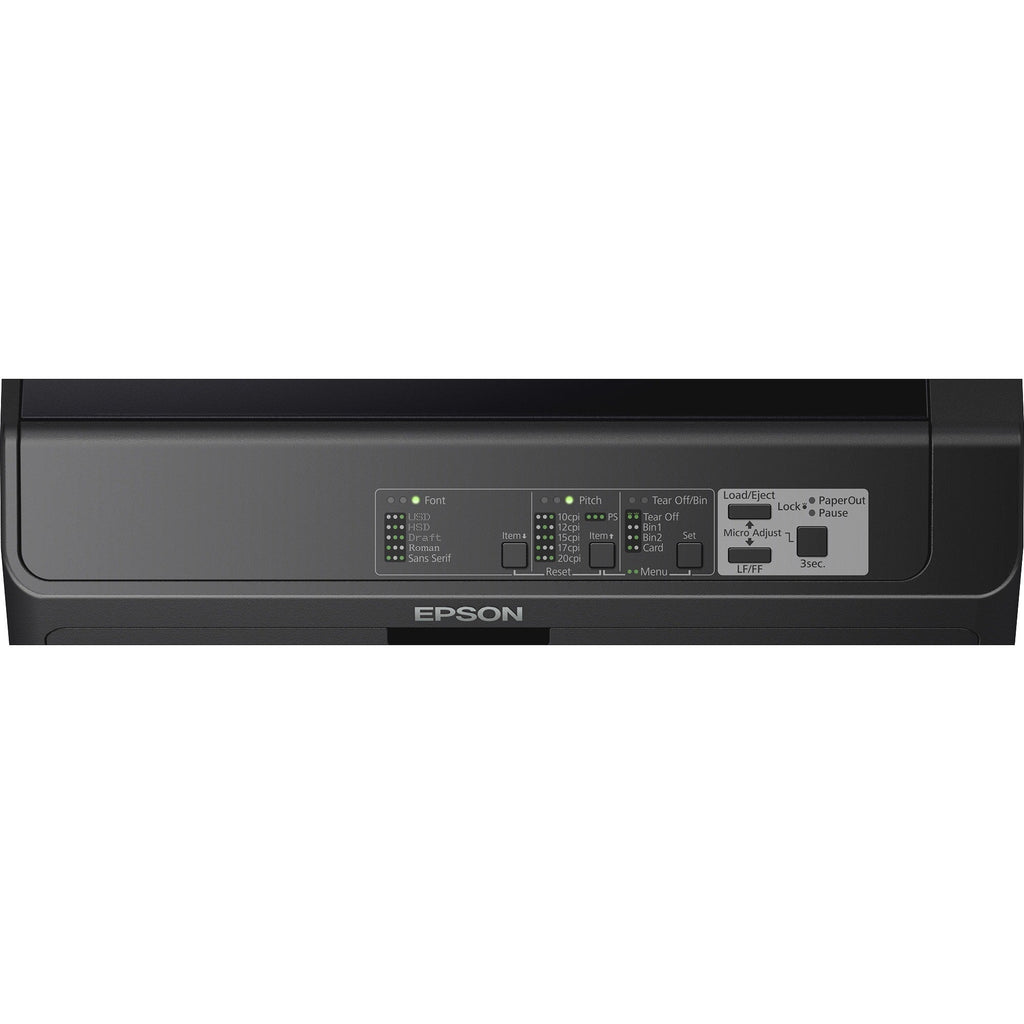 Epson FX-890II 9-pin Dot Matrix Printer - Monochrome - Energy Star - 738 cps Mono - USB - Parallel - C11CF37201 - eCommerce Business Prime