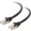 C2G-3ft Cat5e Molded Shielded (STP) Network Patch Cable - Black - Category 5e for Network Device - RJ-45 Male - RJ-45 Male - Shielded - 3ft - Black - 28690 - eCommerce Business Prime
